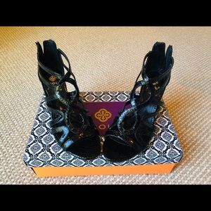 ISOLA Flora Blake Snake Sandals Size 8